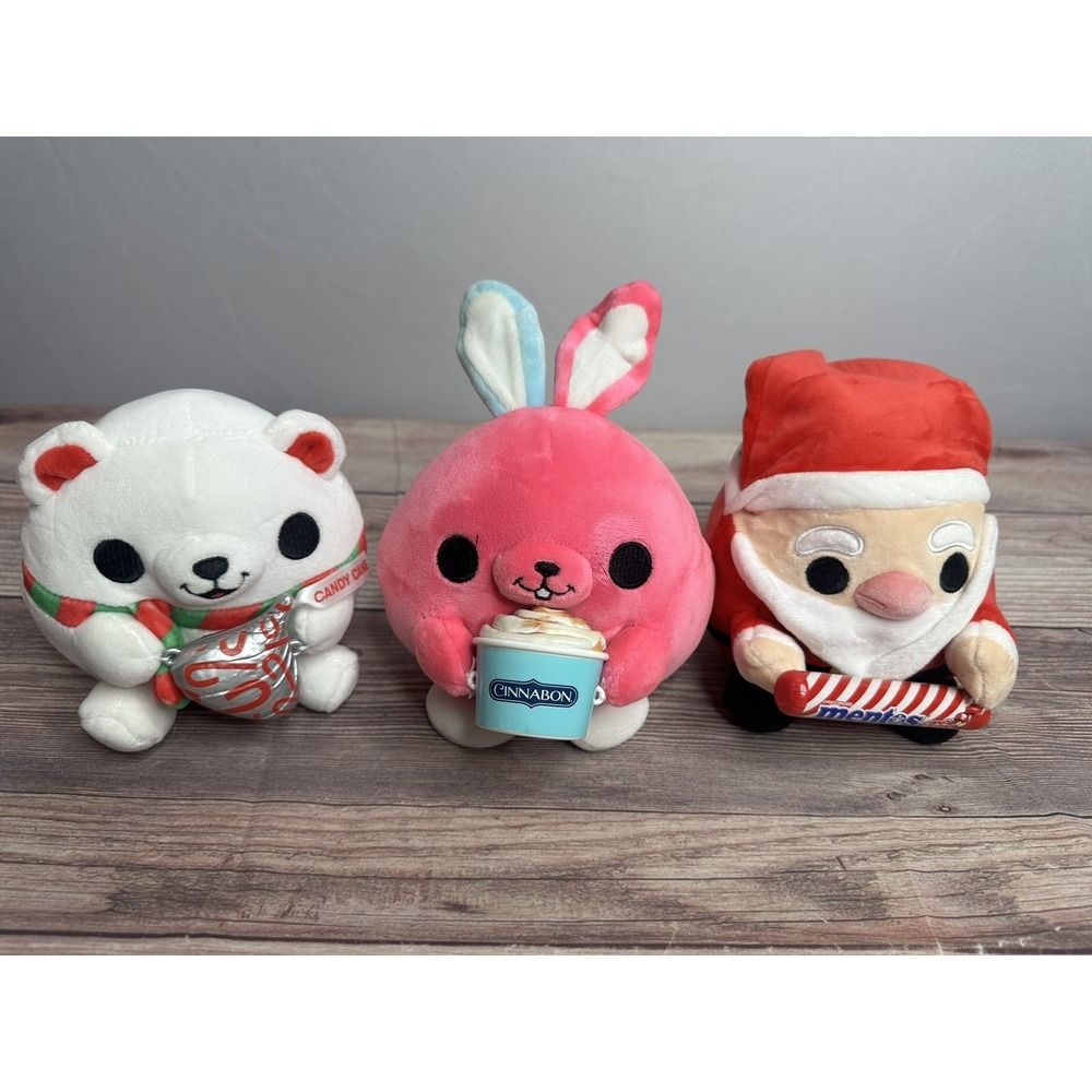 Zuru Snackles Lot of Three 5" Mini Brands Stuffed Plush Assorted Series
